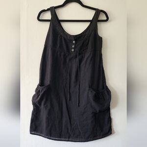Xhilaration Black Midi Dress